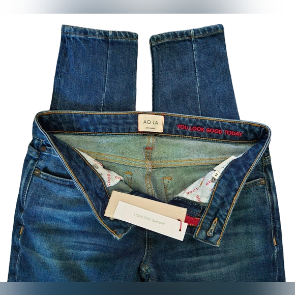 A.O. Los Angeles Radar Love Low Rise Skinny Jeans - Picture 6 of 8